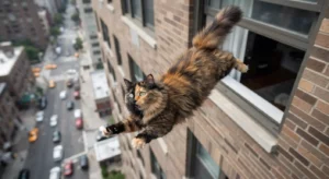 síndrome del gato volador o sindrome del gato paracaidista