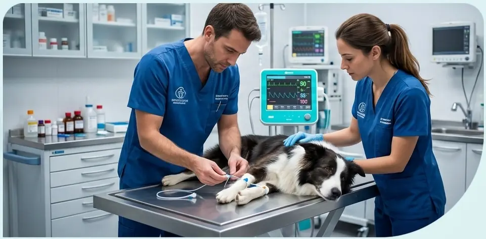 Nuestro servicio veterinario estrella, son las urgencias veterinarias 24 horas