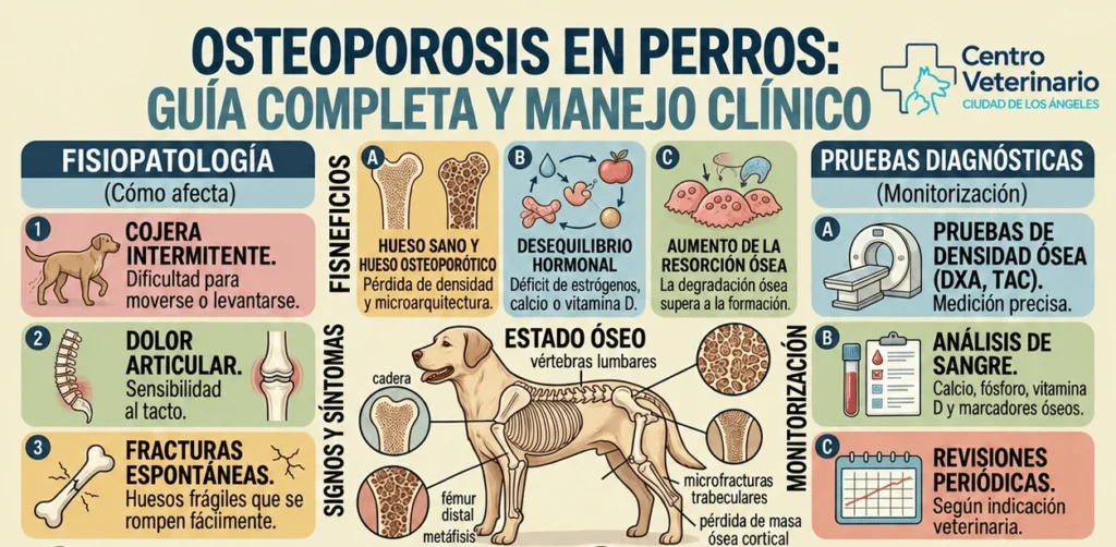 osteoporosis en perros en coninca veterinaria en Madrid