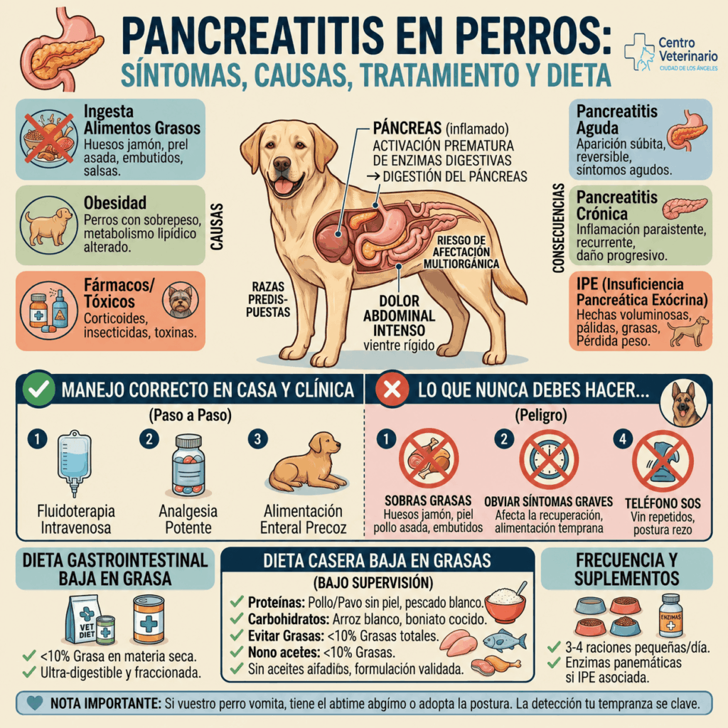 Pancreatitis en perros: síntomas y tratamiento 2 pancreatitis en perros y su tratamiento
