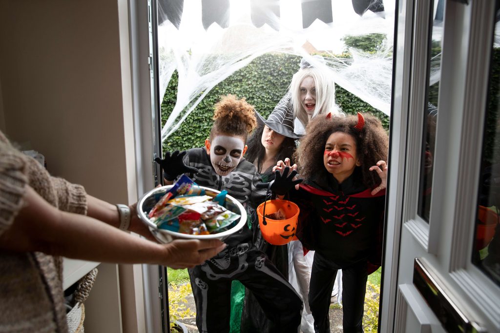 Halloween y mascotas: cómo evitar intoxicaciones y sustos 2 Niños truco o trato